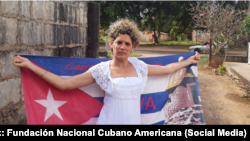 La presa política Saylí Navarro, en una imagen de archivo. 