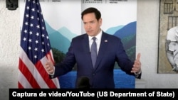 El Secretario de Estado de EEUU, Marco Rubio. 
