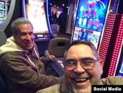 Mario Pérez Márquez en Estados Unidos. 