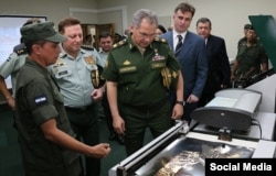 Shoigu visita centro topográfico en Managua creado por Rusia.
