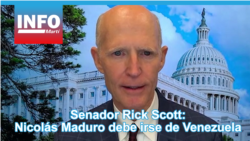 Senador Rick Scott: Nicolás Maduro debe irse de Venezuela