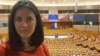 Rosa María Payá en el Parlamento Europeo. (Archivo)