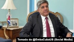 Carlos Fernández de Cossío Domínguez es el viceministro de Relaciones Exteriores de Cuba.