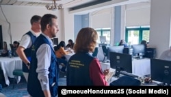 La OEA observa la repetición de las votaciones este domingo en San Antonio de Flores, Honduras.