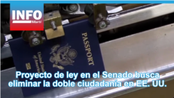 Proyecto de ley en el Senado busca eliminar la doble ciudadanía en EEUU