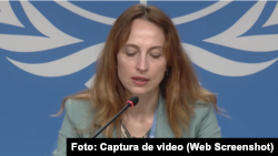 Relatora especial de Naciones Unidas, Alena Douhan.