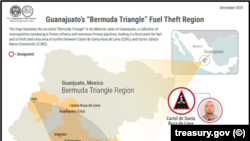 El cártel controla el robo de combustible y petróleo en el llamado "Triángulo de las Bermudas", en varios municipios en Guanajuato donde se encuentran una refinería de Pemex y numerosos oleoductos de Pemex.