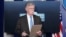 El asesor de Seguridad Nacional, John Bolton, se dirige a la prensa en la Casa Blanca. 