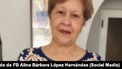 Alina Bárbara López Hernández fue detenida el jueves 18 de diciembre de 2025 en Matanzas.