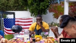 La barbacoa es una de las comidas tradicionales durante la celebración del Día de la Independencia de EEUU.