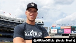 Aaron Judge, el Jugador Más Valioso de la Liga Americana en el 2025 con los Yankees de Nueva York, jugará en el Clásico por EEUU.