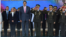 Nicolás Maduro junto a oficiales de la Fuerza Armada Bolivariana.